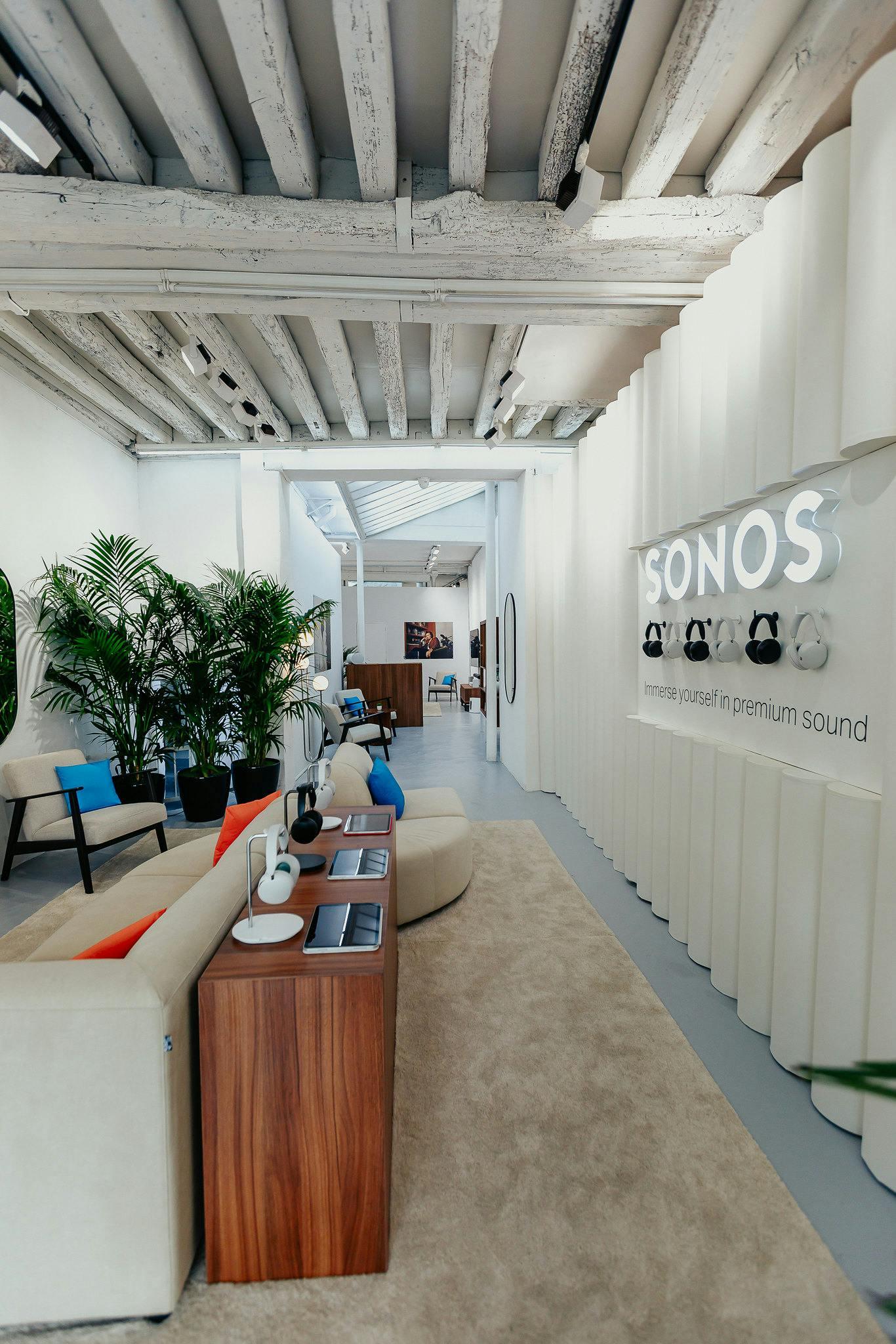 Sonos ouvre son Pop-Up pendant les JO