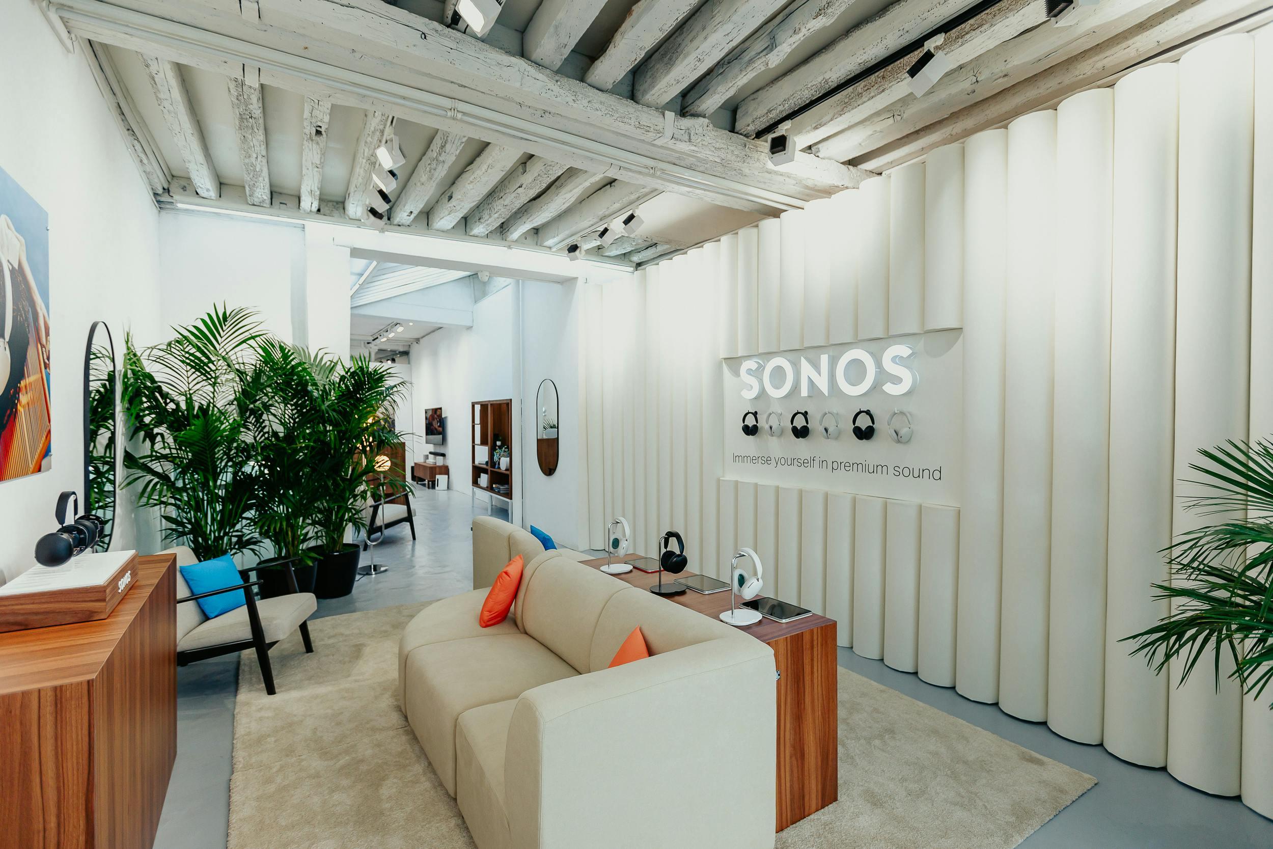 Sonos ouvre son Pop-Up pendant les JO